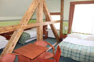 Отели типа «постель и завтрак» Willa Akme Строне-Слёнске Четырехместный номер с собственной ванной комнатой-7